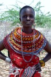 One of the young women in the village