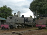 The rail yard at the Museum, lots of old trains here