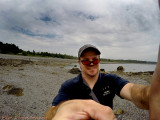 On the beach with the drone-Hero 4 Black