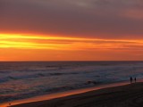 Sunset Walk on the Beach