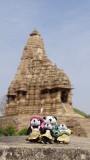 The Pandafords Visit Khajuraho Monuments
