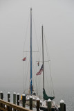 Sailboats with 3 Flags