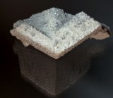8 cm flanged calcite twin from Santa Eulalia, Mun. de Aquiles Serdan, Chihuahua, Mexico.