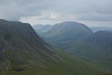 Scafell, looks like glaciers have been through here