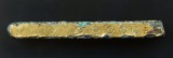 Kievan Rus 46 mm copper ingot wrapped in gold with ornament of five circles. ca 9th C.