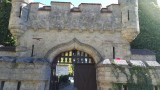 Gate to older Schloss Lichtenstein Complex