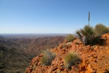 A view from Sillers lookout, Arkaroola in the Gammon Ranges South Australia.