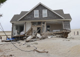 DAMAGED HOME NEAR ALLENTOWN, NJ  -  ON THE JERSEY SHORE