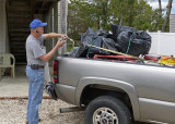 HAULING AWAY THE TRASH AND TEAR OUT MATERIALS  -  THE LOCAL GOVERNMENTS ARE NO LONGER PROVIDING PICK-UP SERVICE