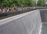 WE WENT TO THE 9/11 MEMORIAL  -  A VERY SAD VISIT, ESPECIALLY FOR THOSE OF US WHO LOST FRIENDS IN THE ATTACKS THAT DAY 