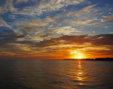 DESTIN, FLORIDA SUNSET  -  TAKEN WITH A SONY/ZEISS 24mm F/1.8 E-MOUNT LENS