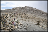 Horizontal prayer flags at Numala La (5309m)