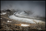 Glacier on Kagmara Lek in the Garpung Khola valley