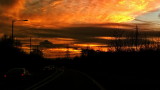 Urban sunset