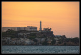 Alcatraz at sunset