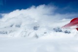 Airborne view of Mt. McKinley