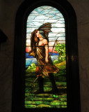 Stained glass window