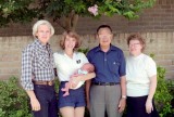 1981 - With my parents and Richard