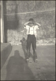 Me at age 6 (1958) at our house at 94 Via Monzoni in Naples, Italy