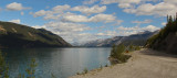 Alaska Highway at Muncho Lake