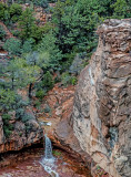 Wilson Canyon, a tributary of Oak Creek Canyon, Sedona, AZ