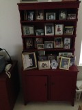 KITCHEN HUTCH -- OLD BUT NOT VALUABLE