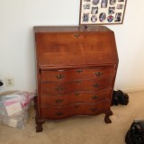 DESK; OLD BUT NOT IN GREAT SHAPE