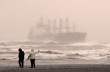 Tanker at South Padre Island