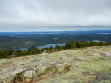 On the way down from the top of Cadillac Mountain  at Acadia National Park.