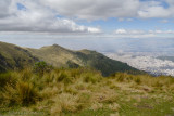 View from the Pichincha volcano.