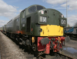 Class 40 in Bury sidings