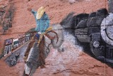 Wall art in Williams Arizona  