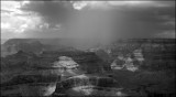 Grand Canyon in a moody atmosphere 