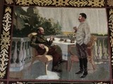Tapestry of Stalin and Lenin