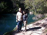 Pam and I near Jenolan Caves