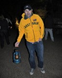 Mike on the ghost tour