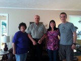 Ellen, Dad, Pam, Me in Rochester