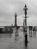 A wet bank holiday weekend in Whitby