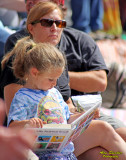 Preshow, good time to read - Sept. 29, 2013, Greek Theatre, Berkeley,CA