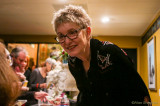 Eliza Gilkyson with fans during intermission