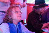Roger McNamee & Pete Sears - signing Moonalice posters