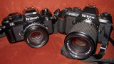 Nikon FA & F301 with Tokina ATX macro 90 mm 2.5