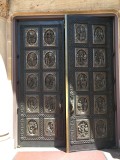 Bronze doors