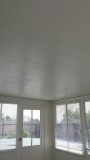 58. sunroom ceiling painted white