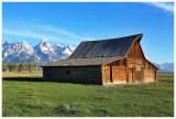 Mormon Row barn, Grand Teton National Park