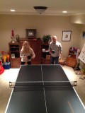 first ping pong tourney with our table