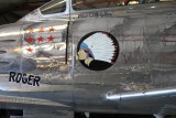 CHINO - North American F-86F Sabre 12834  FU-834 Jolley Roger (NX186AM) 