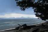 View from Ugi towards Makira