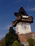 Uhrturm at Schlossberg, Graz