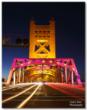 Tower Bridge in purple for Kings opener